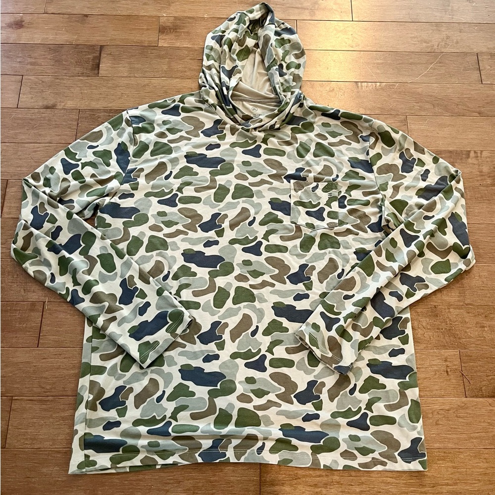 Free Fly Apparel Men’s Bamboo Crossover Hoody Camo/XXL